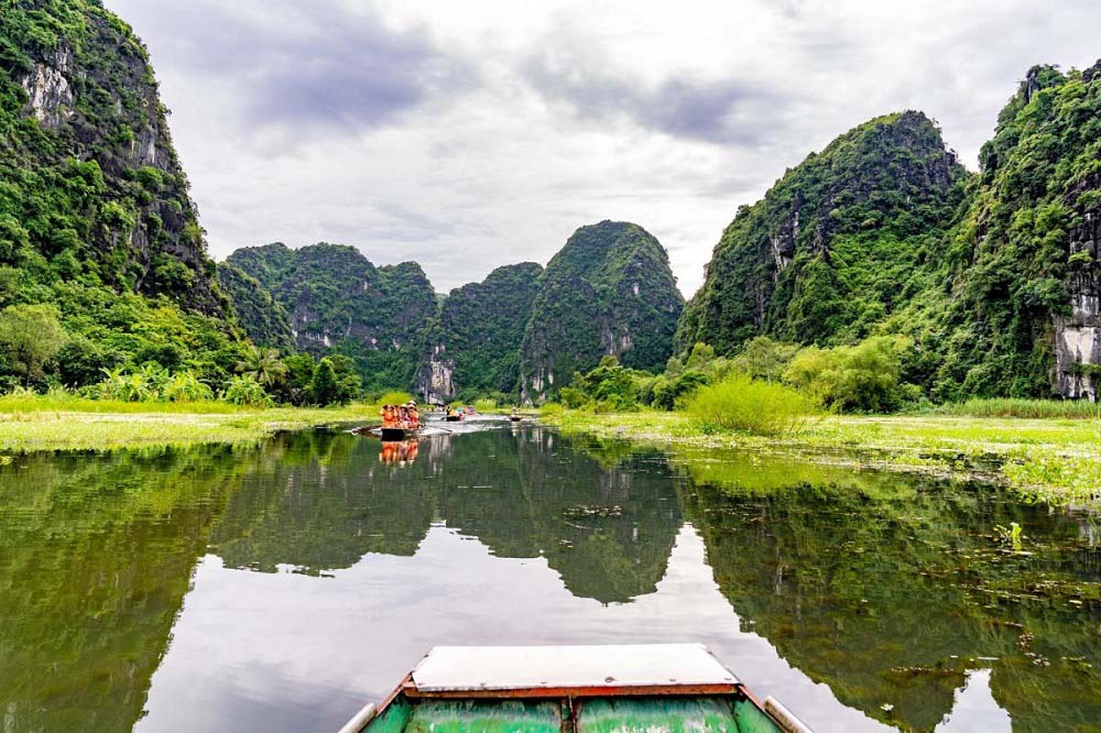 Ngắm Tràng An vào mùa thu với khung cảnh non nước hữu tình đẹp lay động lòng người - Ảnh 4.