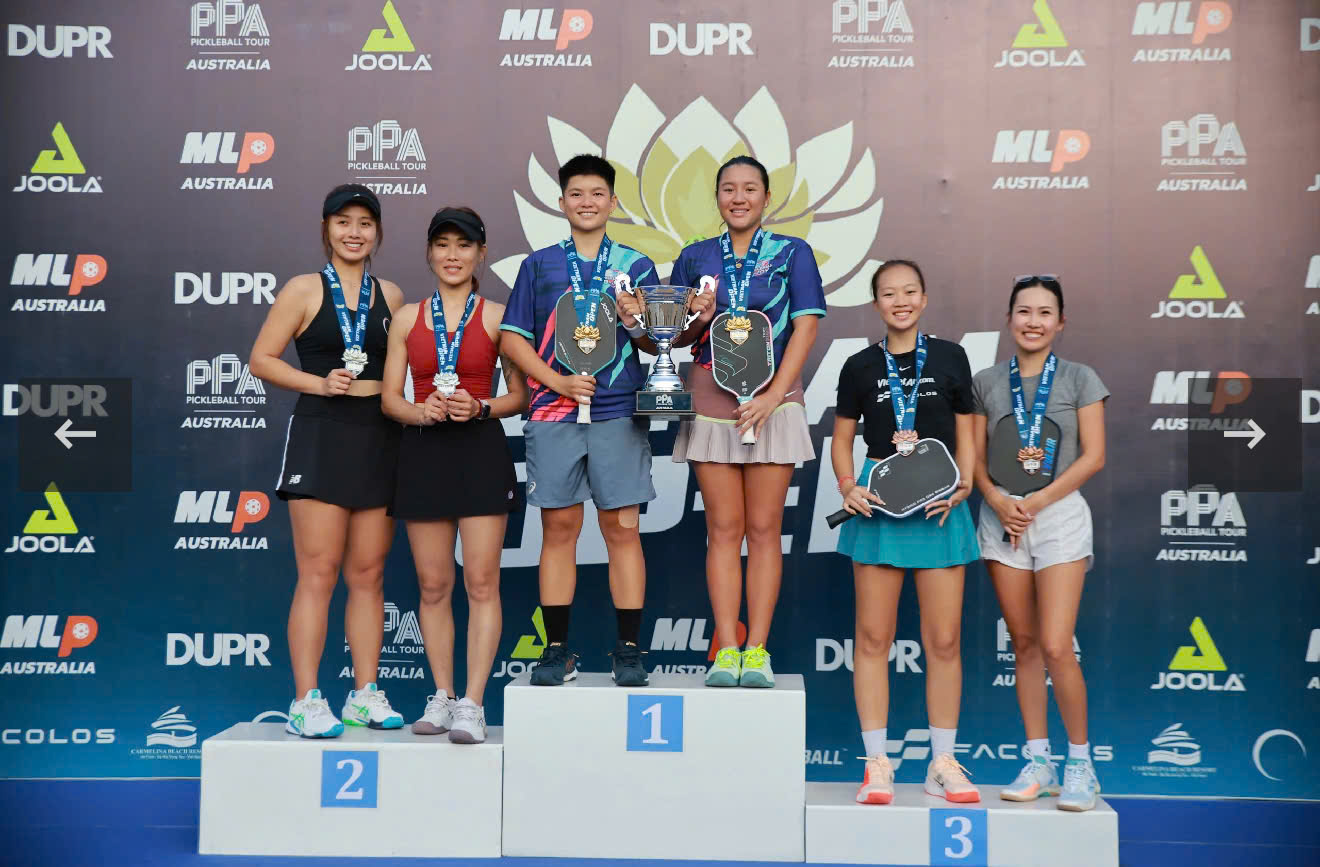 “Thắng lớn” tại giải đấu pickleball PPA Tour Australia - Việt Nam Open 2024 gọi tên Team D-Joy - Ảnh 5.