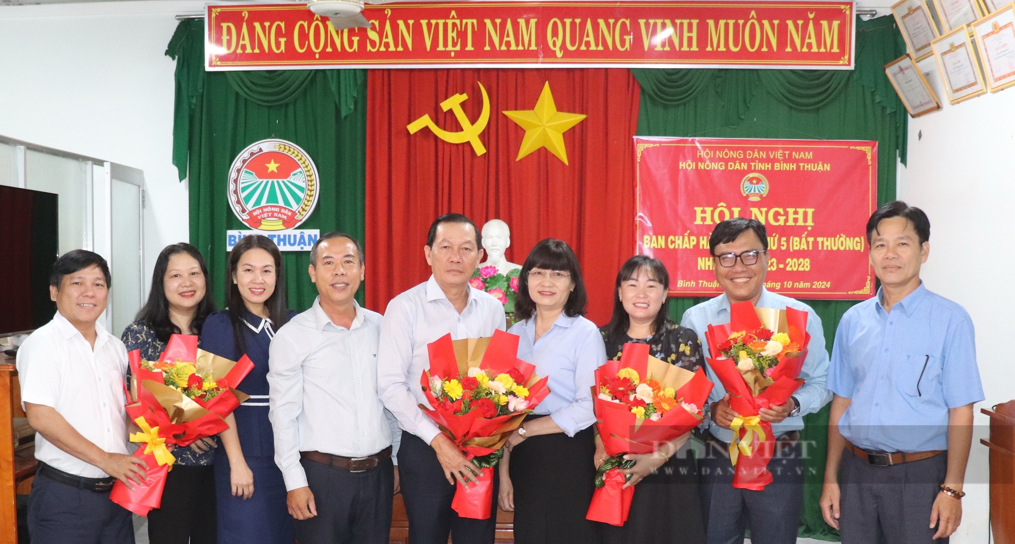 Chủ tịch Ủy ban MTTQ Việt Nam huyện được bầu làm Phó Chủ tịch Hội Nông dân tỉnh Bình Thuận - Ảnh 3.