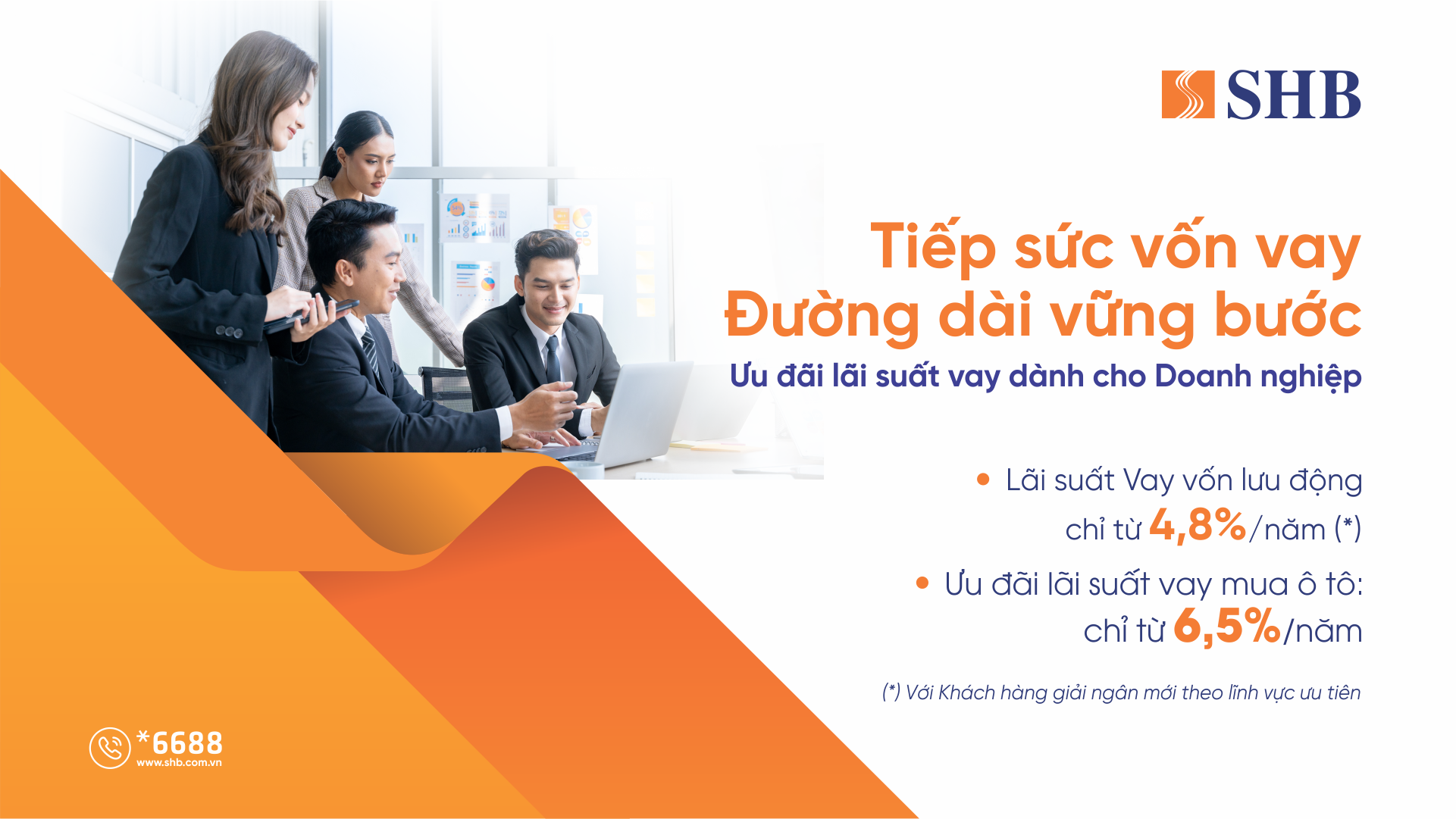 SHB mở rộng gói tín dụng "Tiếp sức vốn vay – Đường dài vững bước" lên 16.000 tỷ đồng, lãi suất từ 4,8% - Ảnh 1.