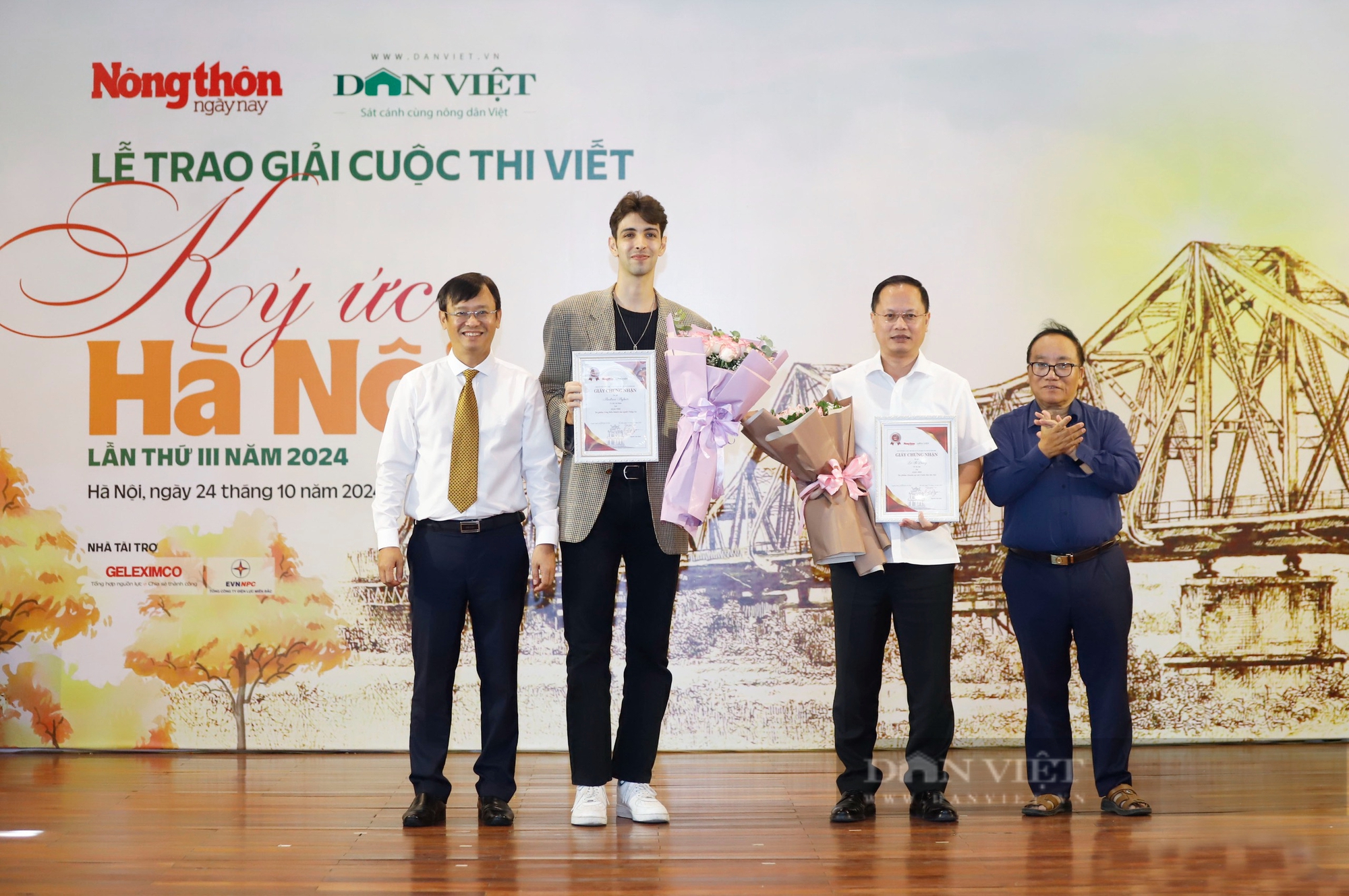 Hình ảnh Lễ trao giải Cuộc thi viết Ký ức Hà Nội lần III năm 2024- Ảnh 14.