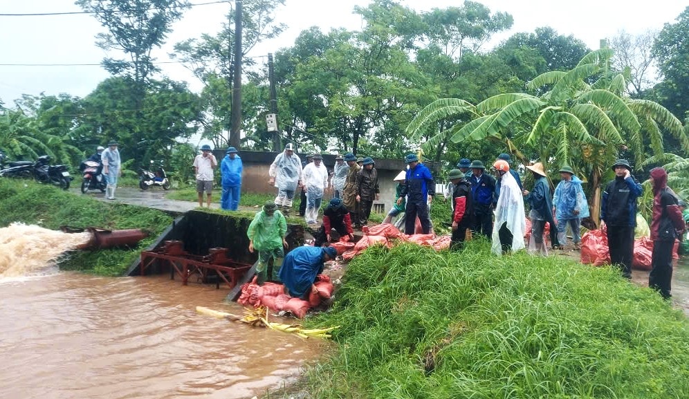 Công trình thủy lợi, đê điều đảm bảo hoạt động ổn định sau mưa lũ- Ảnh 1.