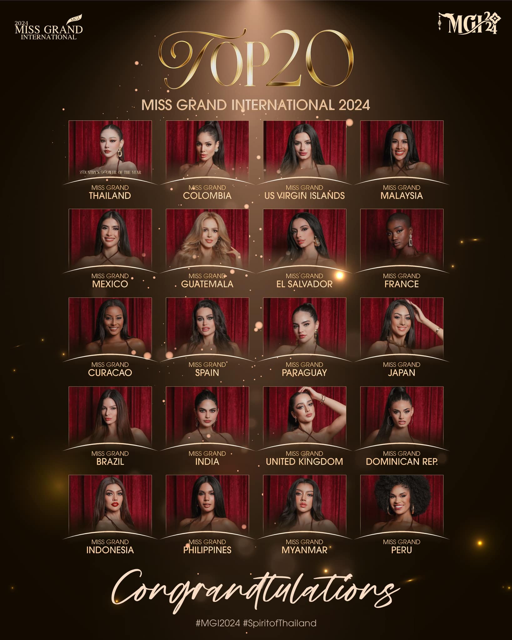 Kết quả chung kết Miss Grand International 2024: Người đẹp Ấn Độ đăng quang, Quế Anh trượt Top 20 - Ảnh 8.