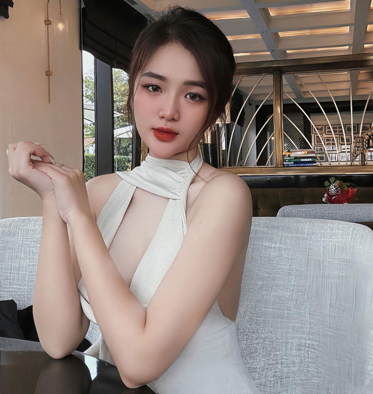 Bạn gái “máy quét” của ĐT Việt Nam sở hữu sắc vóc chuẩn hot girl - Ảnh 6.