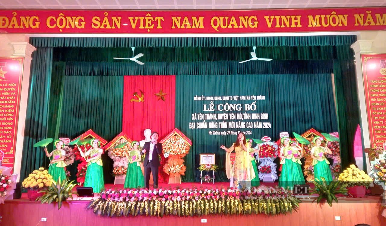 Một xã nông thôn mới nâng cao của Ninh Bình, thu nhập hơn 70 triệu đồng/người/năm - Ảnh 1.