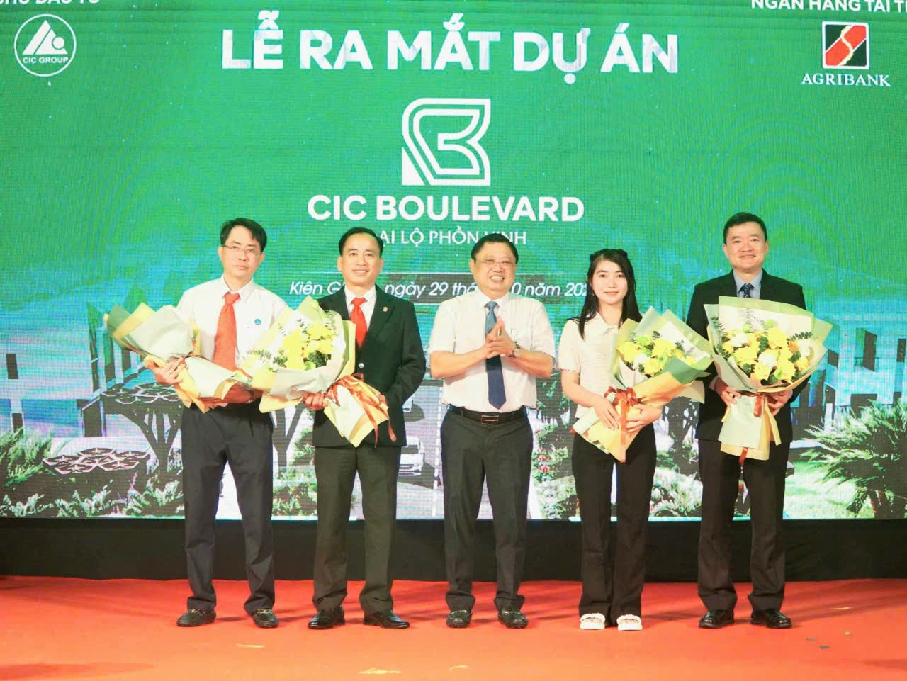 CIC Boulevard: Dự án nhà ở thương mại cao cấp với sự đồng hành của Agribank Kiên Giang