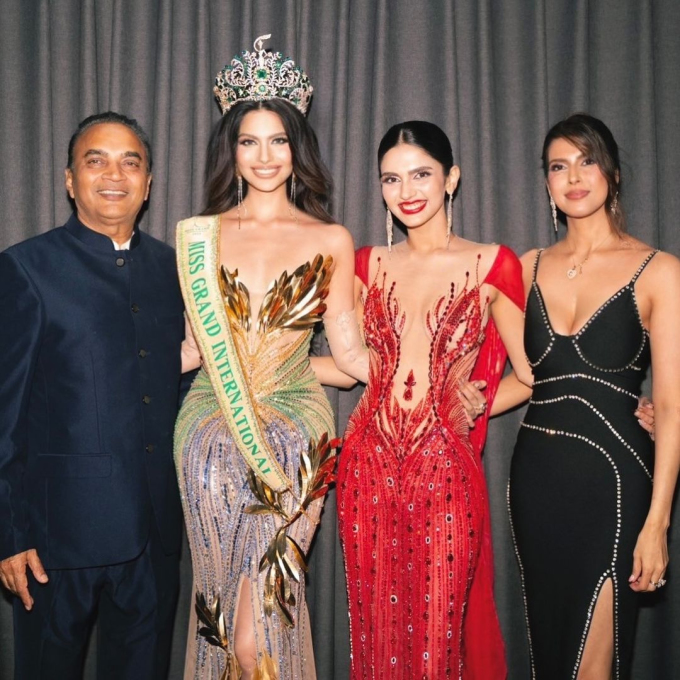 Nhan sắc xinh đẹp đầy mê hoặc của mẹ và em gái tân Miss Grand International 2024 gây ngỡ ngàng- Ảnh 3.