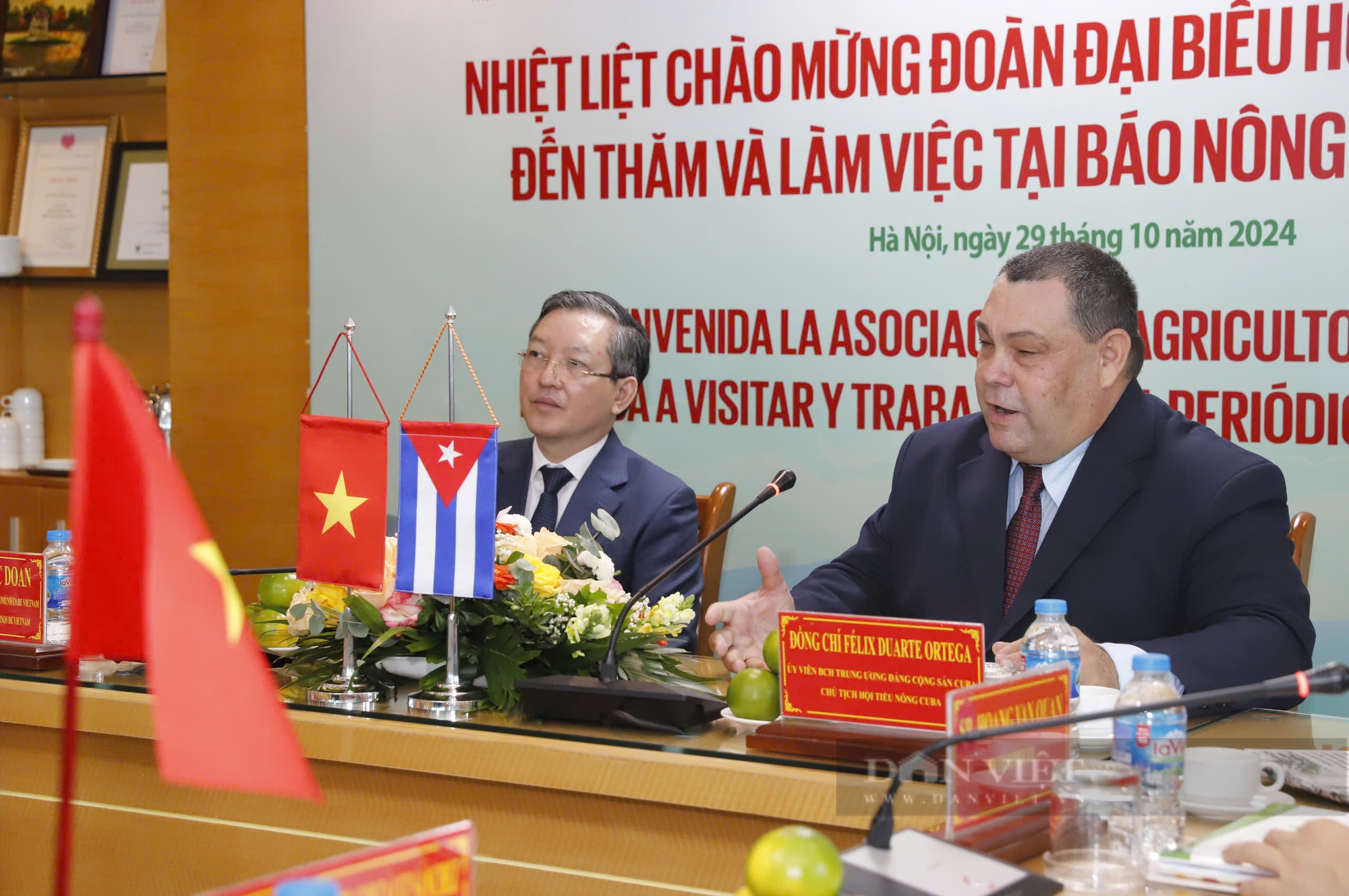 Đoàn Tiểu nông Cuba thăm Báo Nông thôn Ngày nay: Thắt chặt hợp tác, mở ra cơ hội phát triển tam nông bền vững - Ảnh 5.