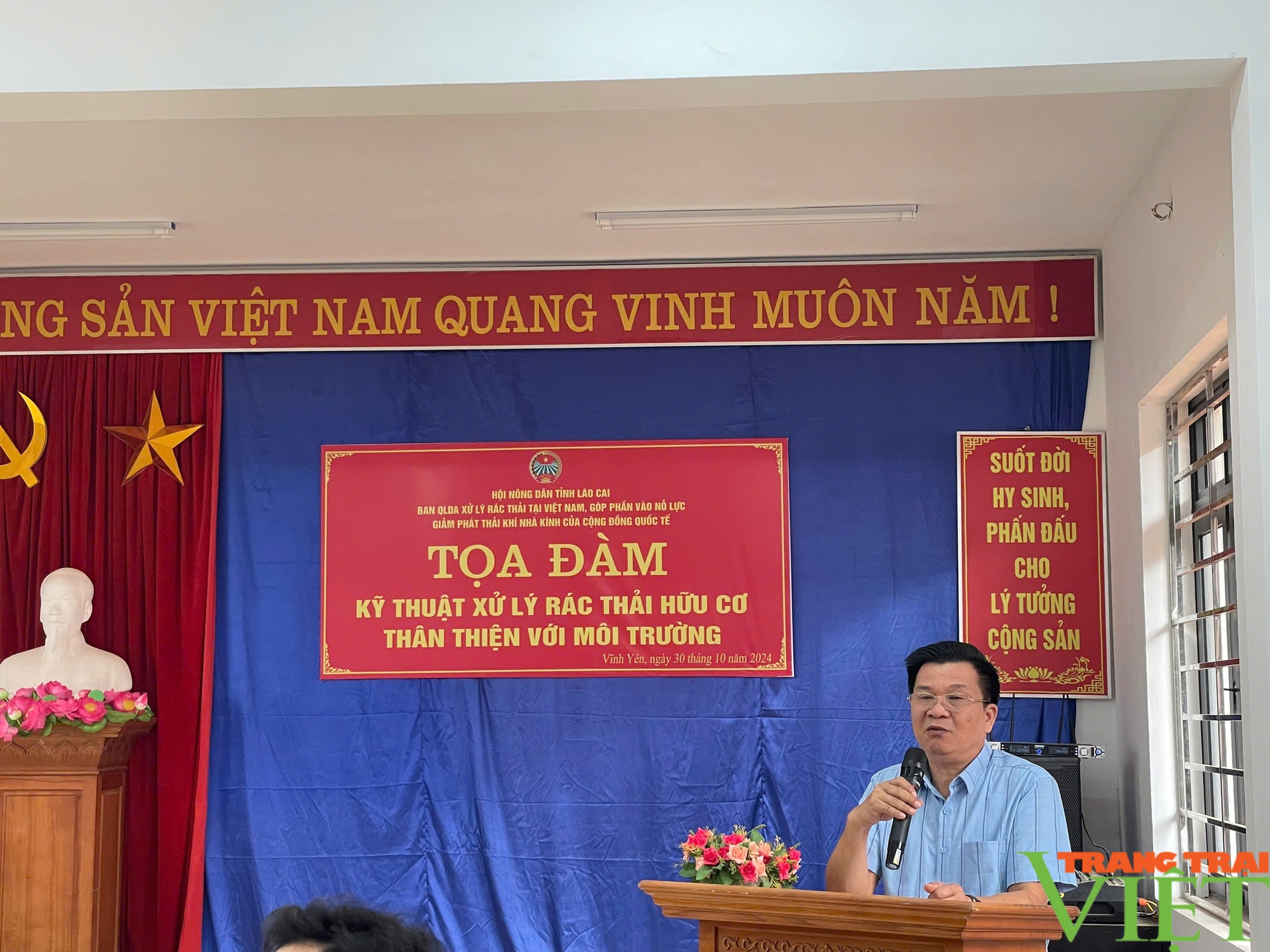 Hội Nông dân Lào Cai: Toạ đàm kỹ thuật xử lý rác thải hữu cơ thân thiện với môi trường - Ảnh 2.