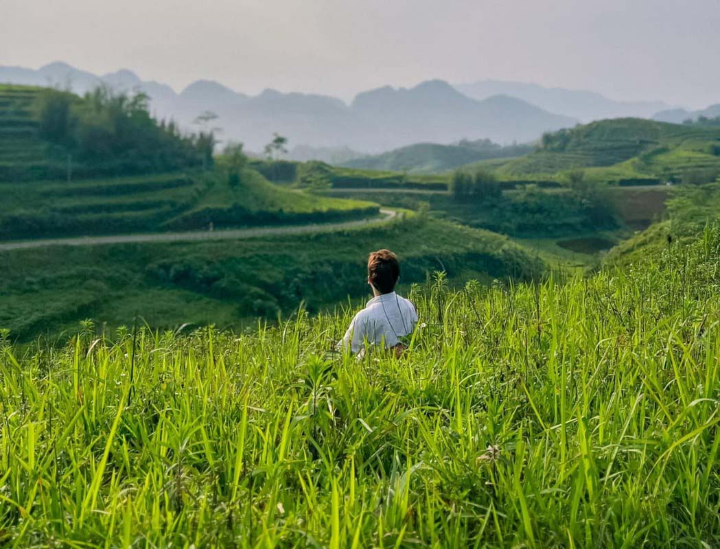 Điểm du lịch chữa lành lý tưởng gần Hà Nội với khung cảnh hoang sơ, quanh năm xanh biếc - Ảnh 3.