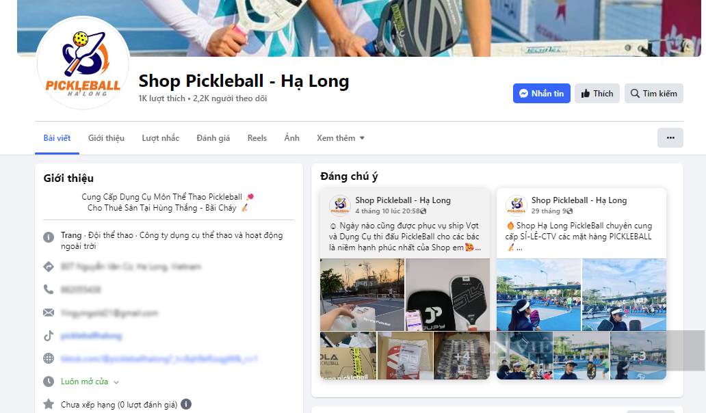 Hồ sơ Shop Pickleball - Hạ Long được chuyển sang cơ quan điều tra - Ảnh 1.