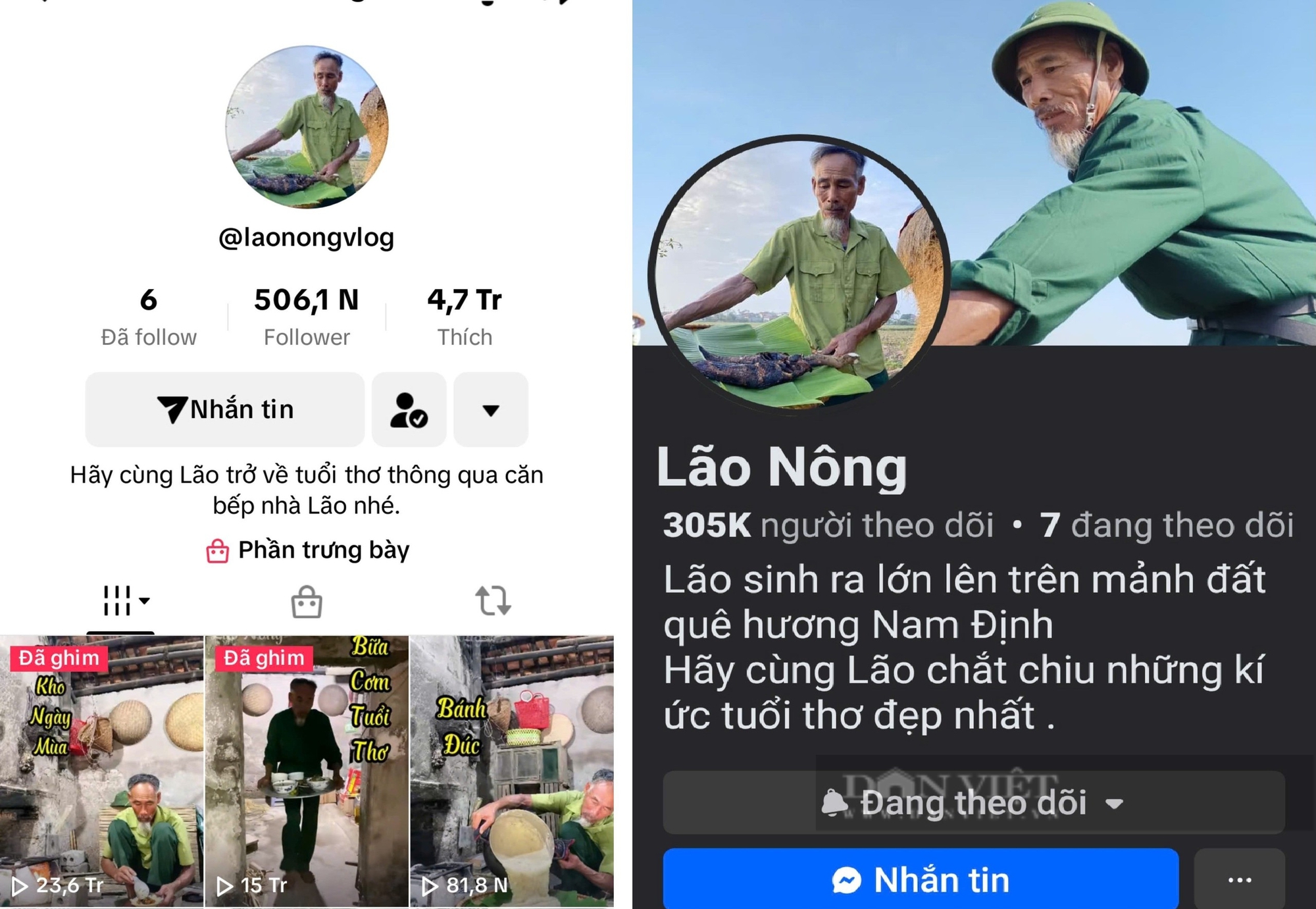 Một nông dân ở Nam Định sở hữu kênh "Lão Nông vlog", có hàng trăm nghìn người follow, theo dõi - Ảnh 6.