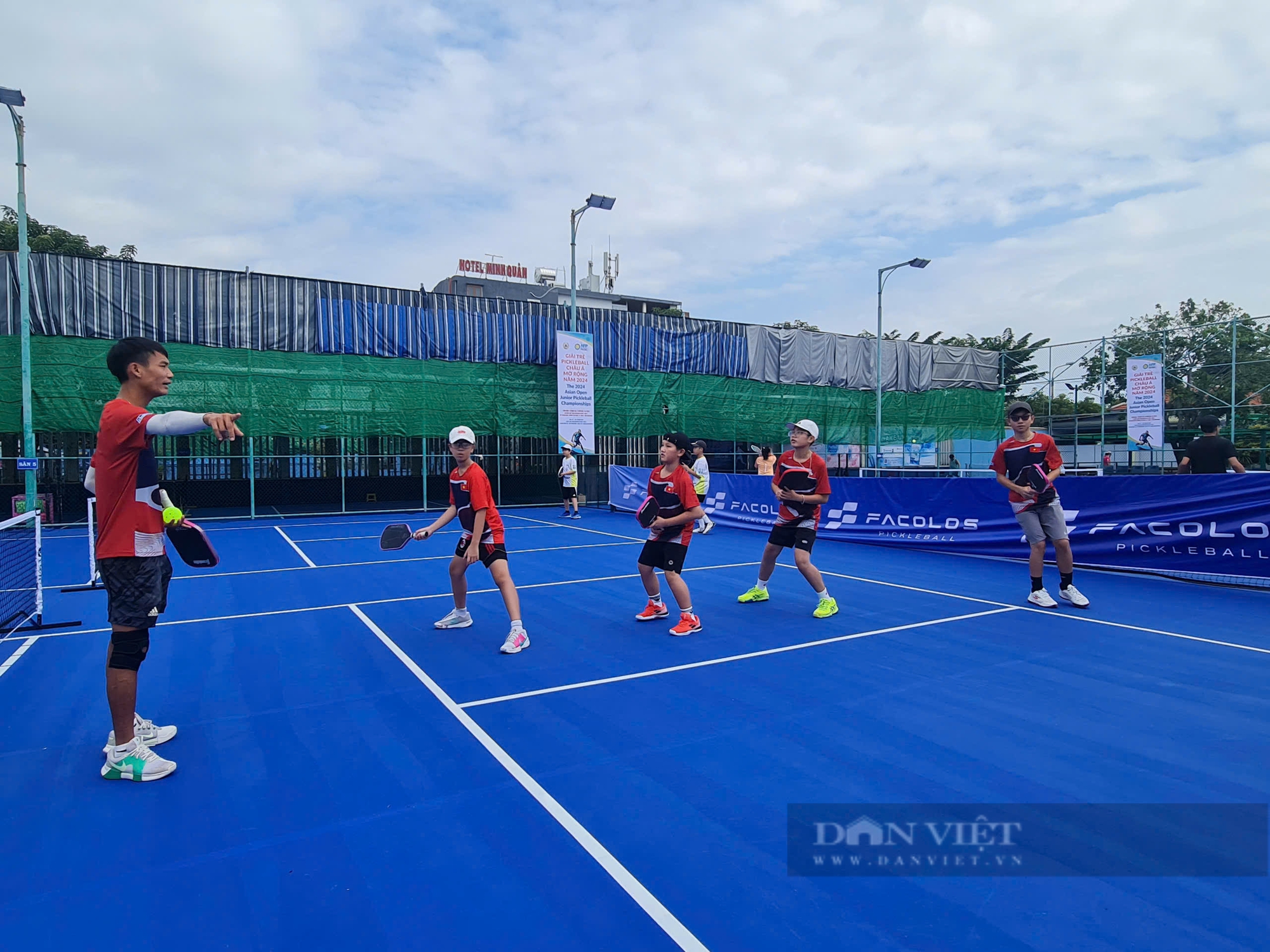 Những nhà thi đấu trẻ tranh tài giải Pickleball châu Á   - Ảnh 5.