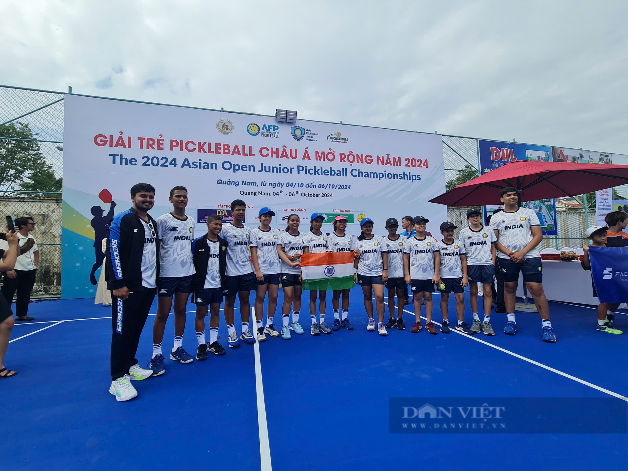 Những nhà thi đấu trẻ tranh tài giải Pickleball châu Á   - Ảnh 2.