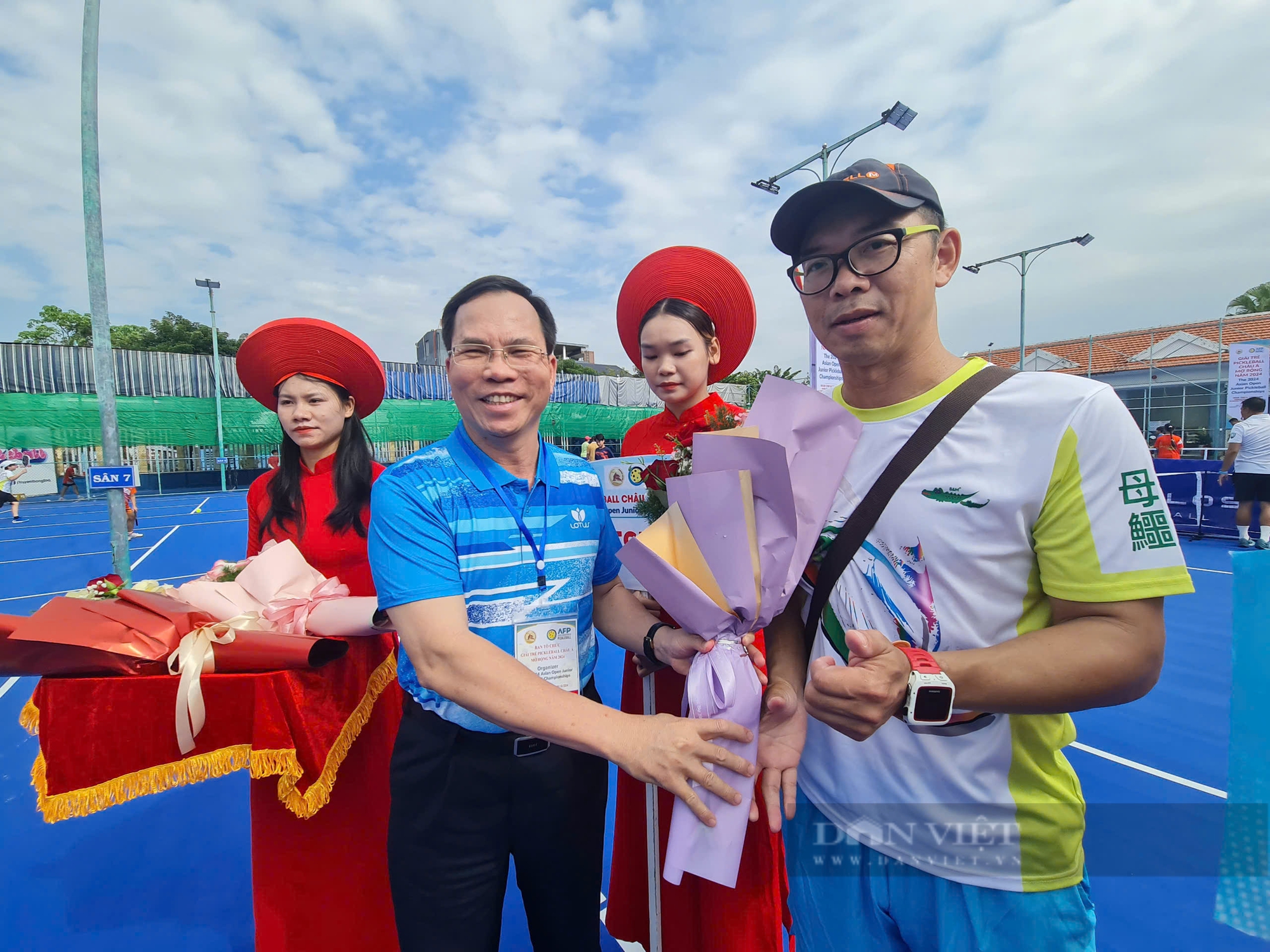 Những nhà thi đấu trẻ tranh tài giải Pickleball châu Á   - Ảnh 3.