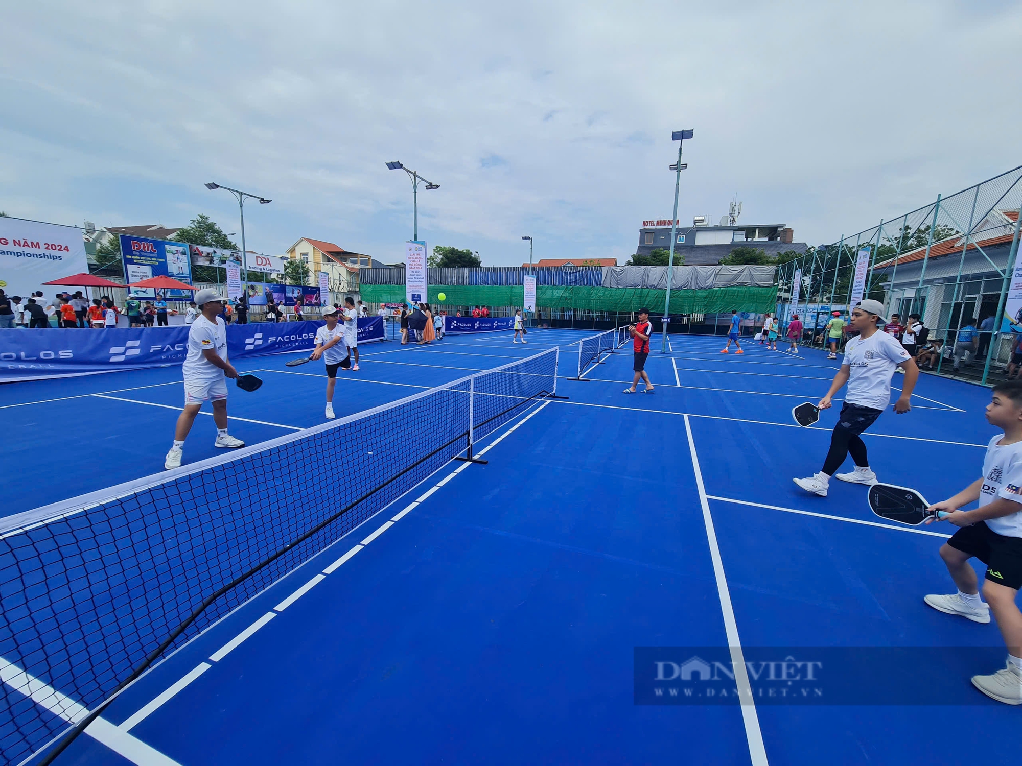 Những nhà thi đấu trẻ tranh tài giải Pickleball châu Á   - Ảnh 8.