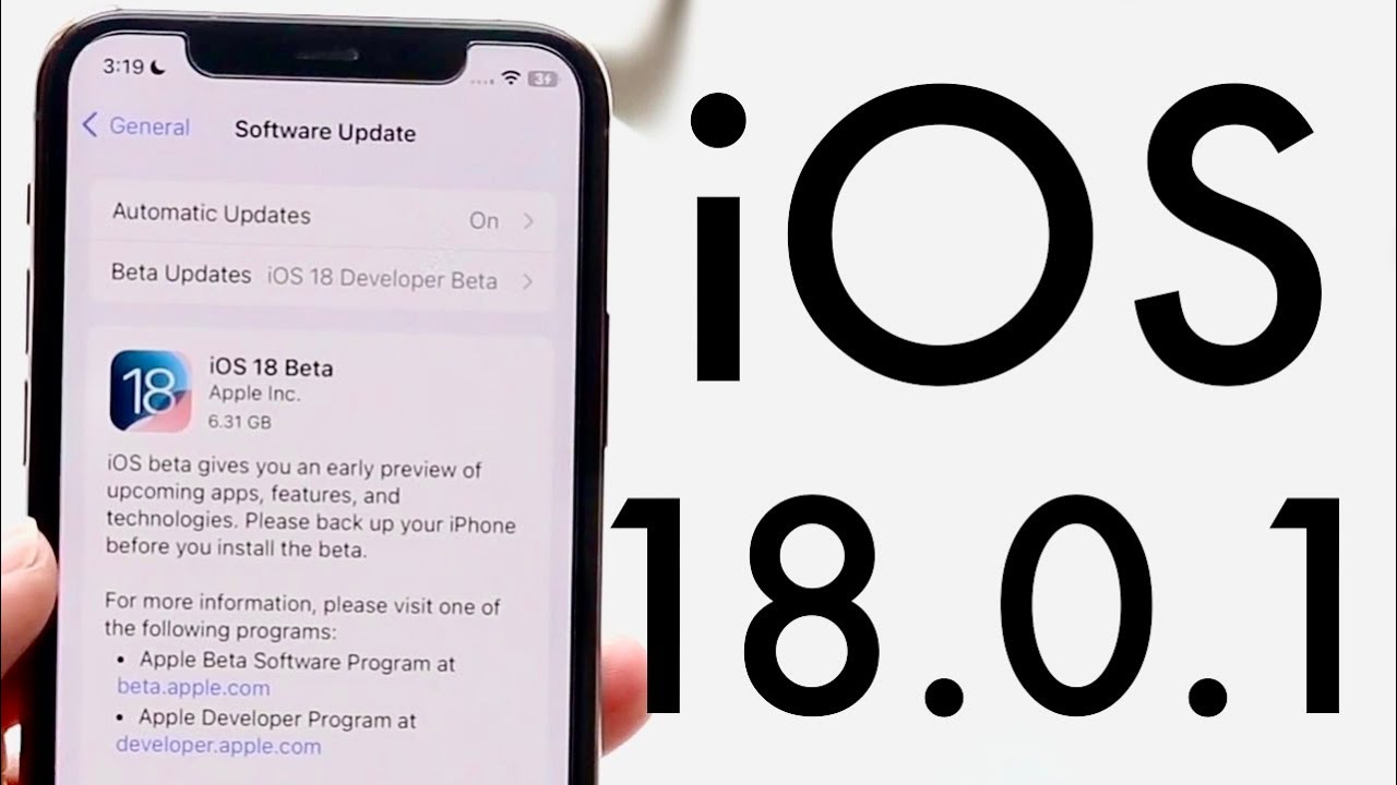 Apple bất ngờ tung ra iOS 18.0.1 cho người dùng iPhone - Ảnh 1.