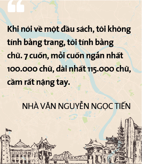 Nhà văn Nguyễn Ngọc Tiến: Hà Nội sống khổ nhưng... đáng sống! - Ảnh 3.