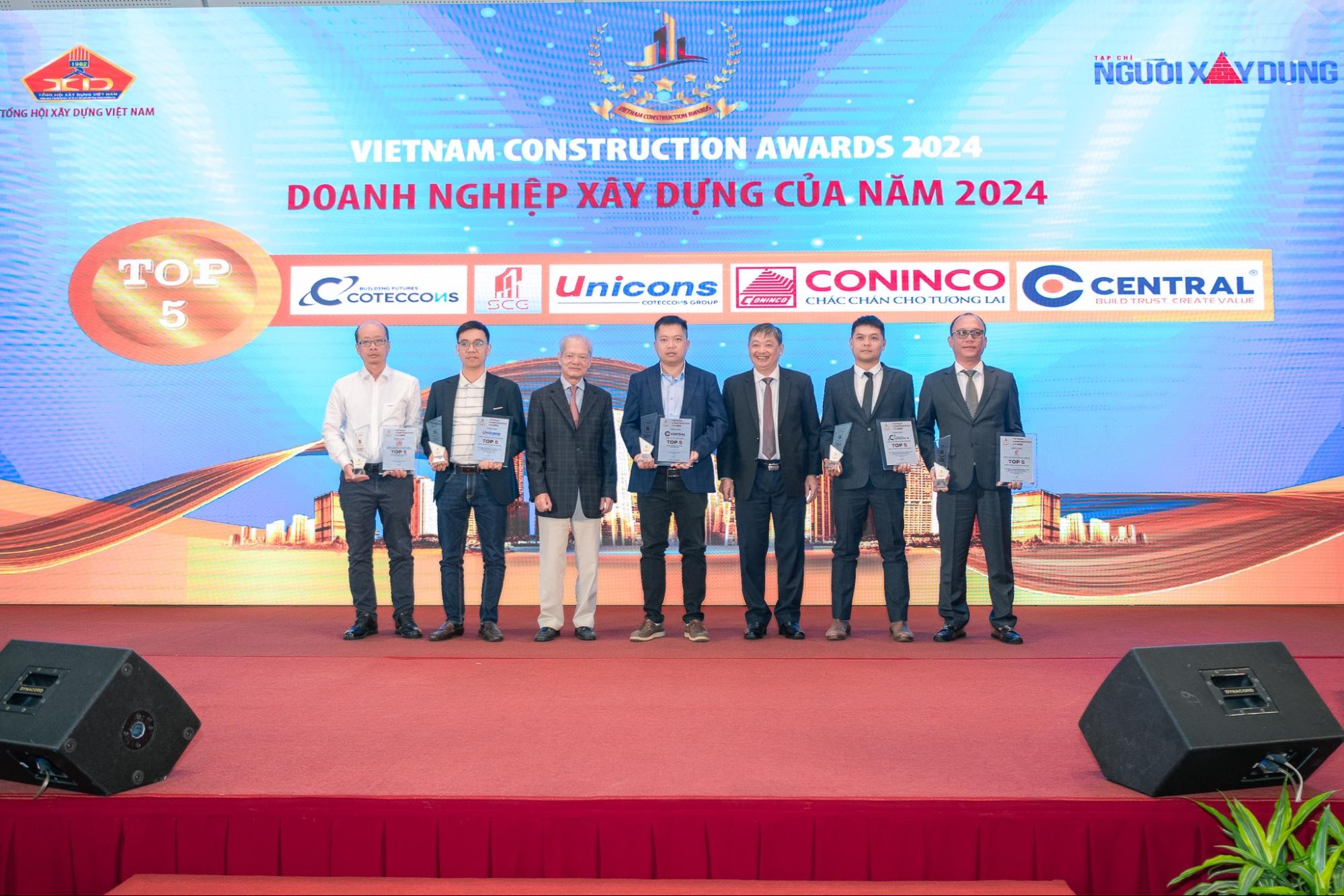 SCG nhận "cú đúp" giải thưởng tại lễ trao giải Vietnam Construction Awards 2024 - Ảnh 1.