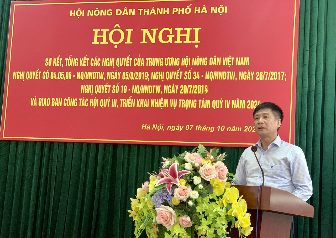 Hội Nông dân Hà Nội có cách làm sáng tạo, thực hiện tốt các Nghị quyết của Trung ương Hội Nông dân Việt Nam- Ảnh 2.