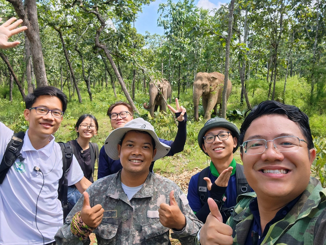 Ở một khu rừng nổi tiếng này của Đắk Lắk, người ta đang vô xem con động vật hoang dã khổng lồ.- Ảnh 14.