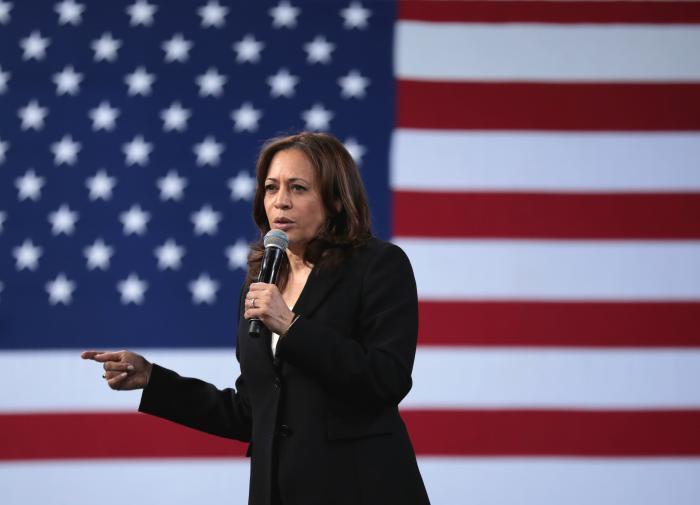 Phản ứng bất ngờ của Nga khi bà Kamala Harris dùng lời lẽ xúc phạm ông Putin - Ảnh 1.