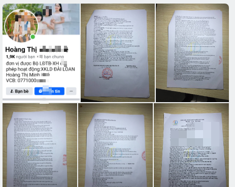 Báo động: Liên tục có hàng chục lao động dính chiêu lừa mới khi mong đi làm việc ở Đài Loan (Trung Quốc) - Ảnh 1.