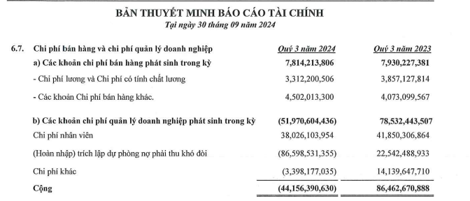 Doanh thu giảm gần 50%, vì đâu Xây dựng Hoà Bình thoát lỗ trong quý III/2024? - Ảnh 1.