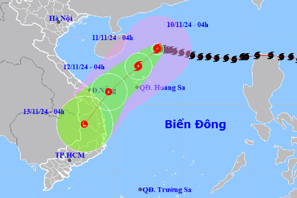 Tin bão mới nhất: Bão số 7 còn hoành hành, lại xuất hiện 2 cơn bão mới, ngày mai một cơn vào biển Đông - Ảnh 1.