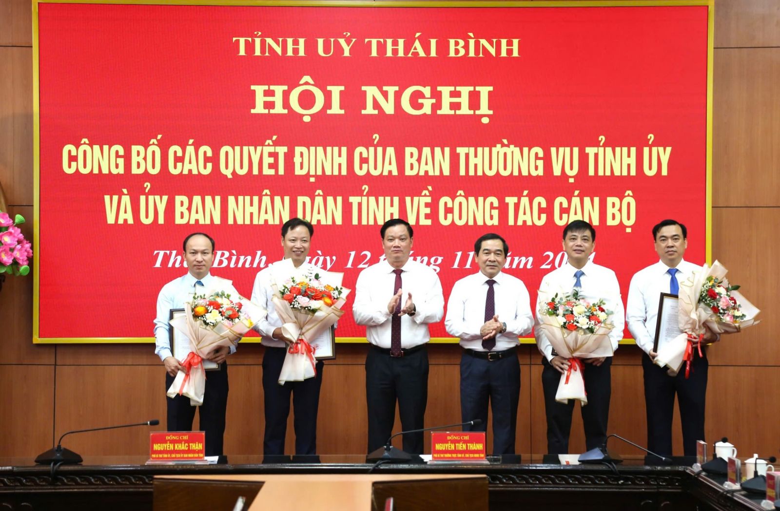 Giám đốc Sở Thông tin và Truyền thông Thái Bình nhận nhiệm vụ mới - Ảnh 1.