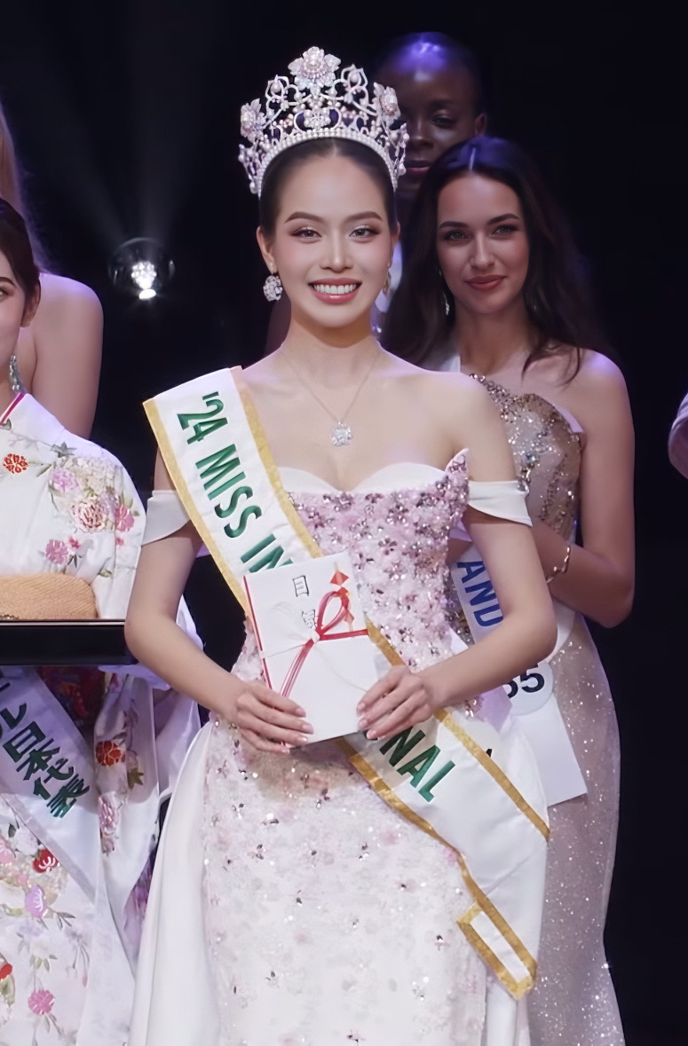 Kết quả chung kết Miss International 2024: Huỳnh Thị Thanh Thủy đăng quang - Ảnh 1.