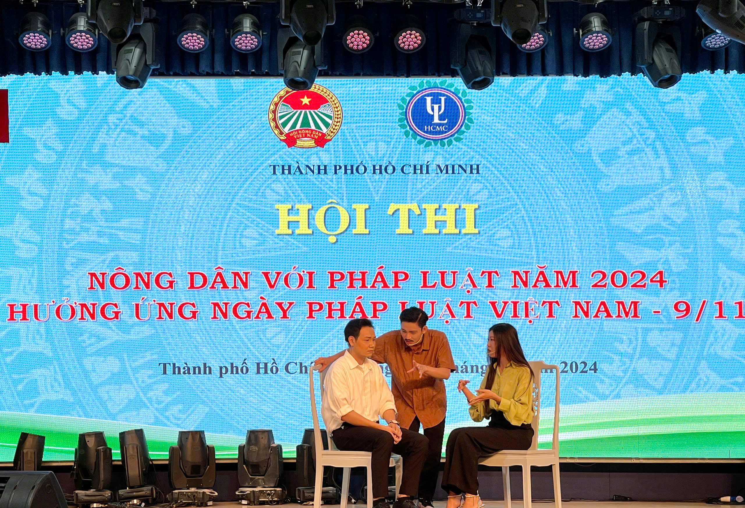 TP.HCM: 300 hội viên nông dân thi tài hiểu biết về pháp luật - Ảnh 1.