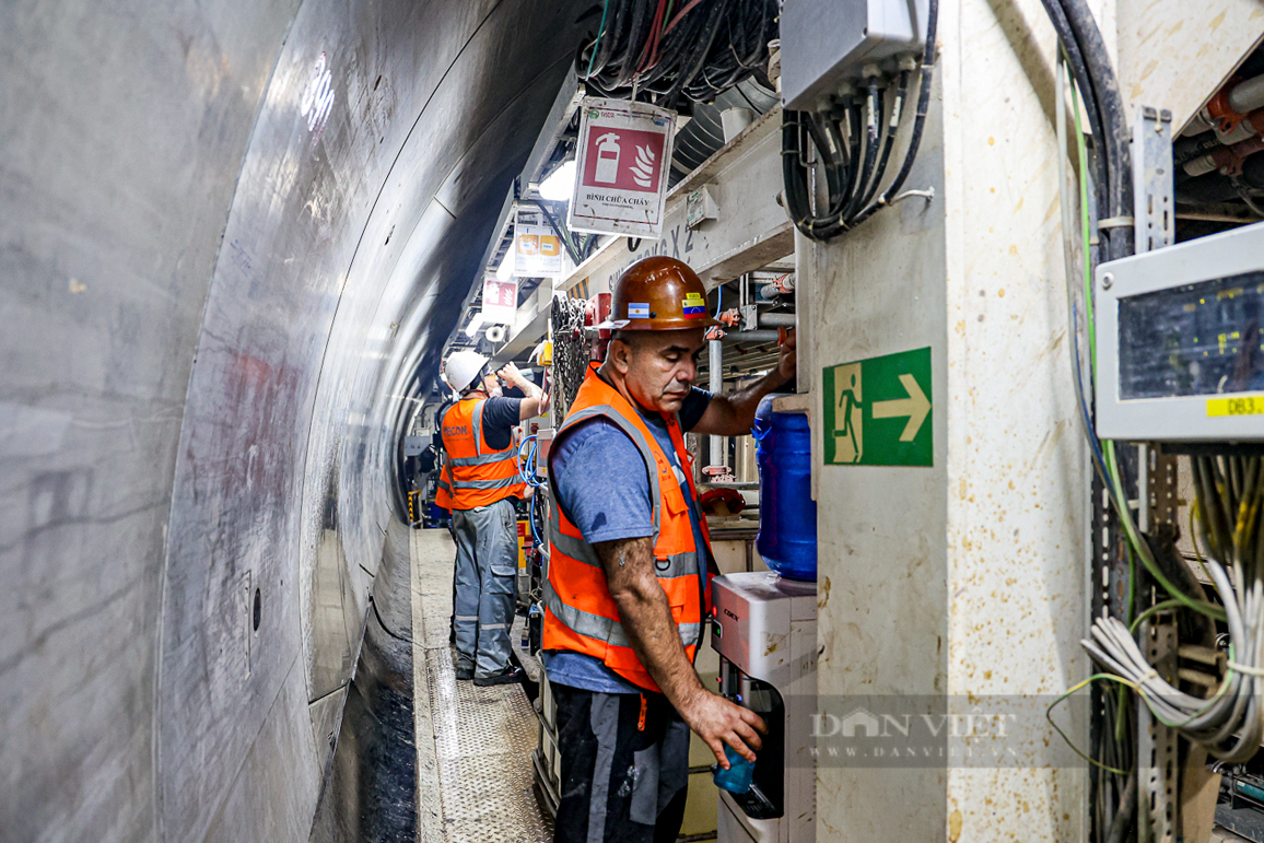 Ở độ sâu -20m, robot đã khoan được bao nhiêu mét hầm Metro Nhổn - ga Hà Nội?- Ảnh 9.