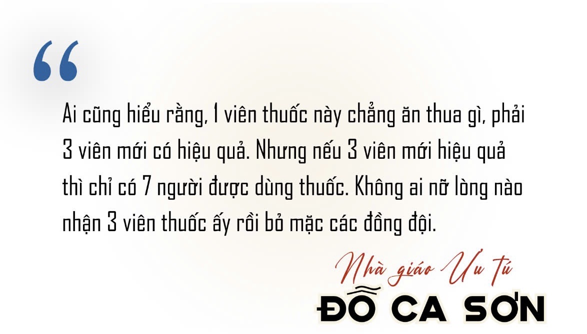 Nhà giáo Ưu tú Đỗ Ca Sơn: Ký ức về những chiến hào “máu thịt trộn bùn non”- Ảnh 11.