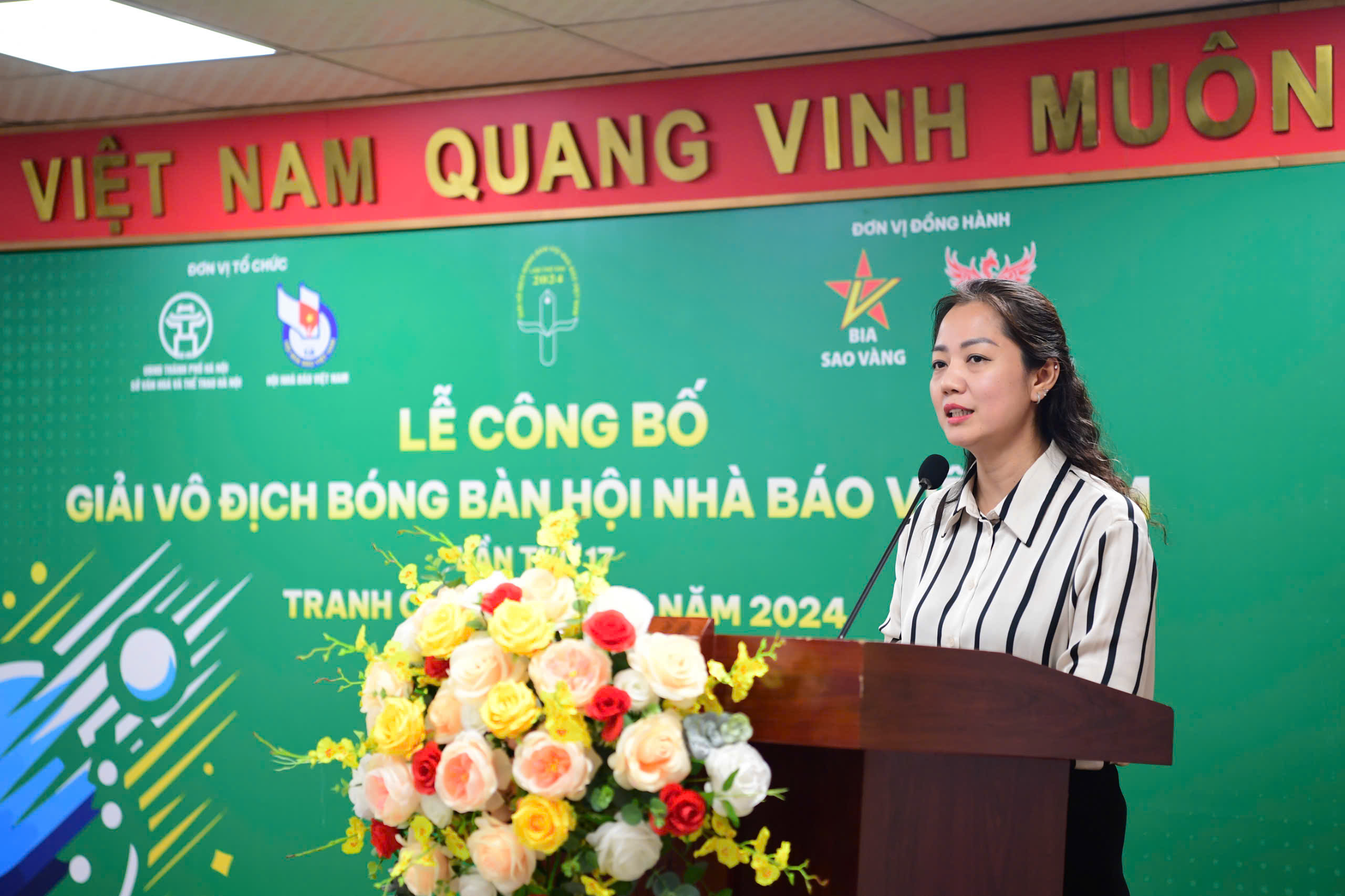 Sắp diễn ra Giải vô địch bóng bàn Hội nhà báo Việt Nam lần thứ 17 - tranh cúp Sao vàng năm 2024 - Ảnh 2.