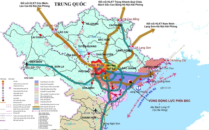 Đến năm 2050, xây dựng Vĩnh Phúc trở thành trung tâm đô thị hiện đại, giàu mạnh, văn minh - Ảnh 3.