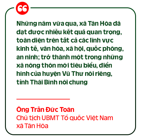 Nông thôn mới Tân Hoà - Nơi miền quê đáng sống (bài 3) - Ảnh 3.