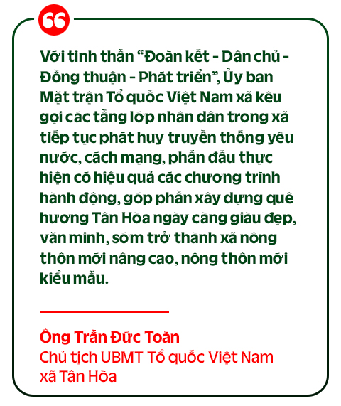 Nông thôn mới Tân Hoà - Nơi miền quê đáng sống (bài 3) - Ảnh 14.