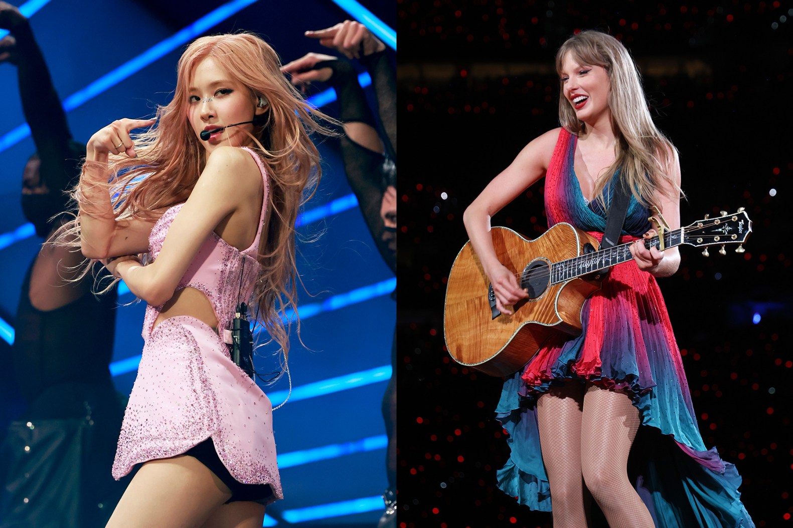 Taylor Swift nói gì khi vô tình gặp Rosé (Blackpink)?