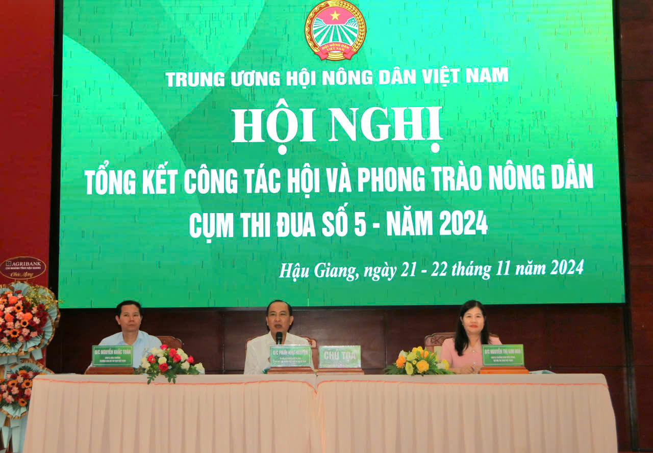 Tổng kết công tác Hội và phong trào nông dân cụm thi đua số 5, năm 2024- Ảnh 1.