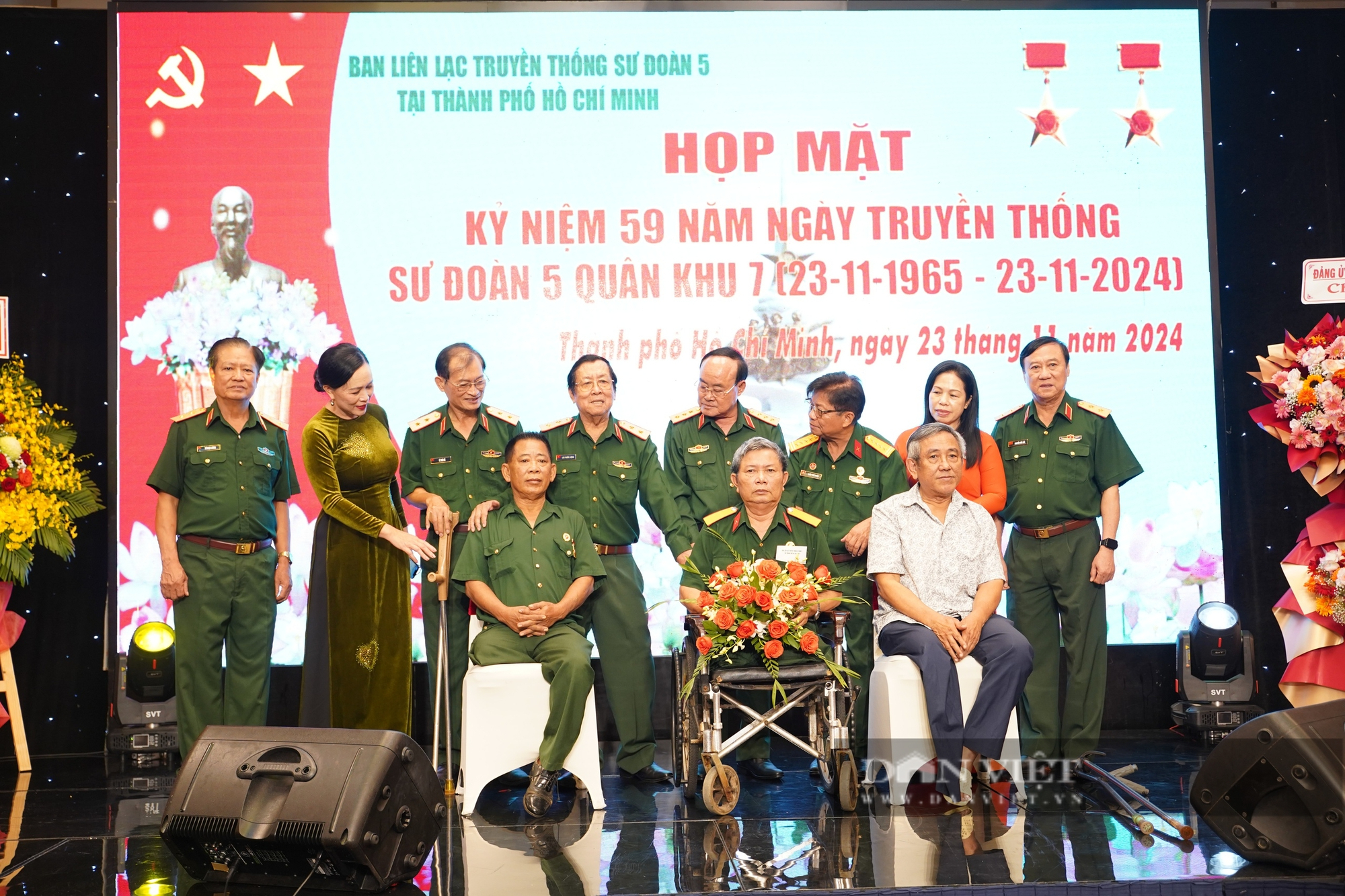 Nghĩa tình đồng đội: Hơn 400 triệu đồng được trao cho thương binh Sư Đoàn 5 - Ảnh 1.