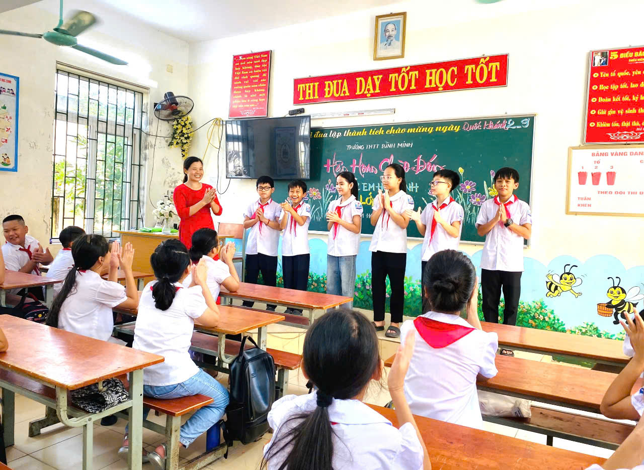 Trường Tiểu học thị trấn Bình Minh: Tự hào với những kết quả đạt được- Ảnh 6.