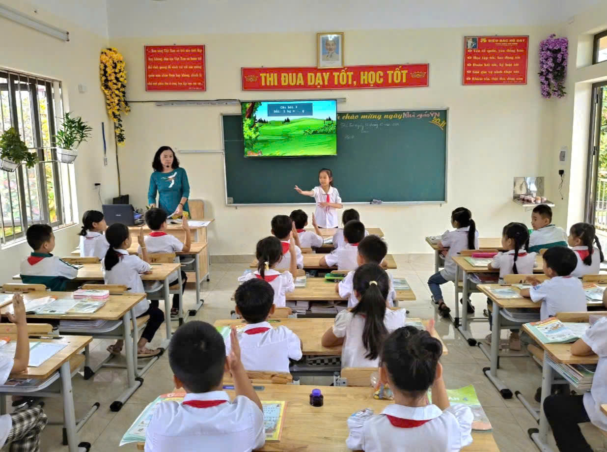 Trường Tiểu học thị trấn Bình Minh: Tự hào với những kết quả đạt được- Ảnh 3.