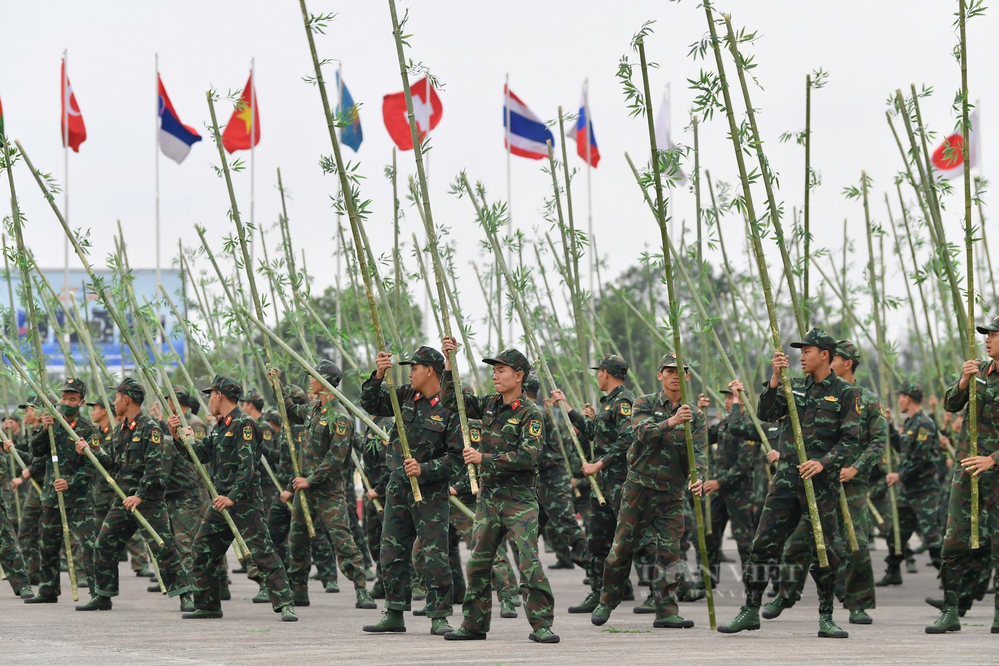 Tập luyện Lễ khai mạc Triển lãm quốc phòng quốc tế Việt Nam 2024- Ảnh 12.