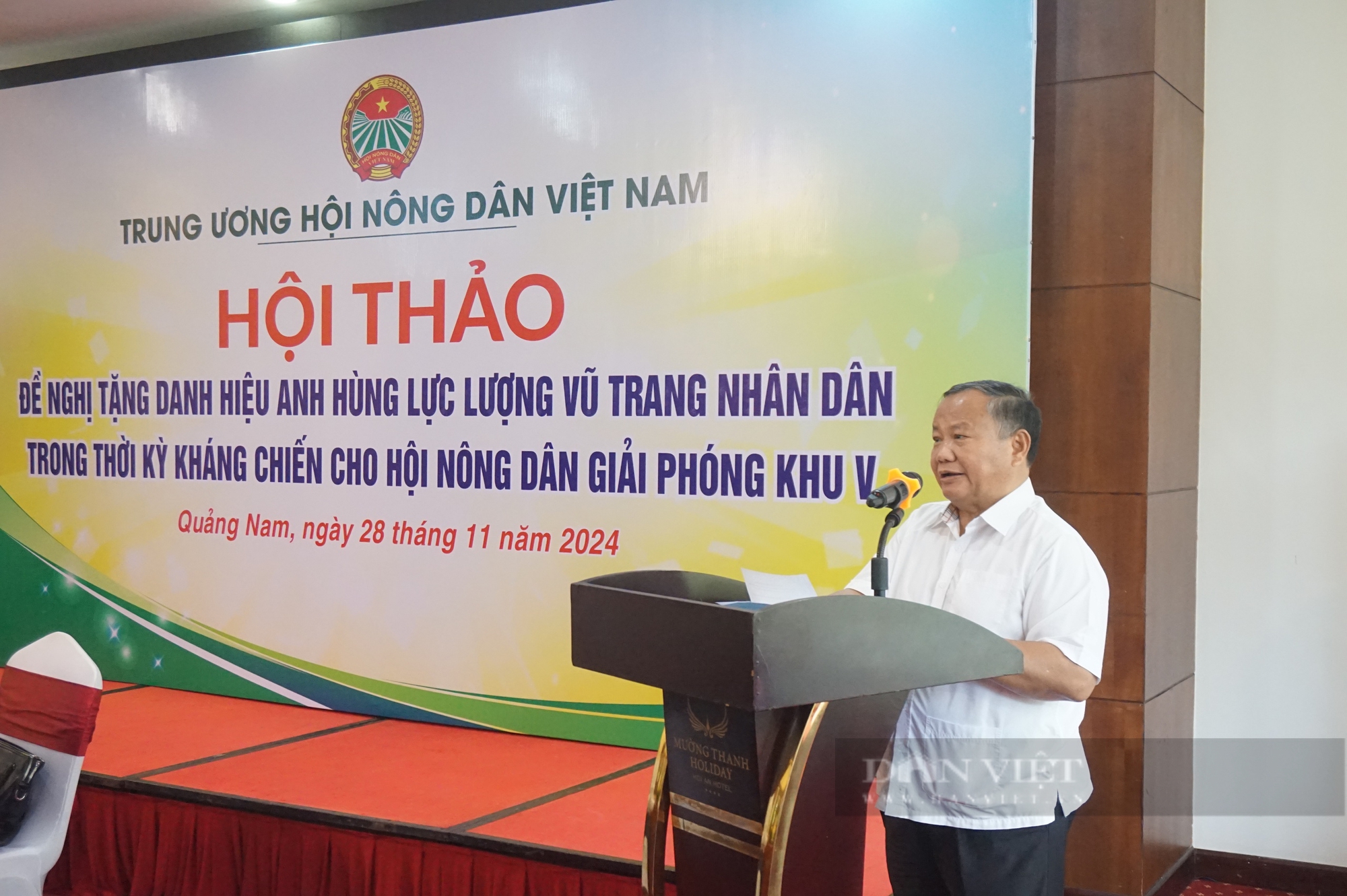 Đề nghị phong tặng danh hiệu Anh hùng lực lượng vũ trang nhân dân cho Hội Nông dân giải phóng khu V- Ảnh 1.