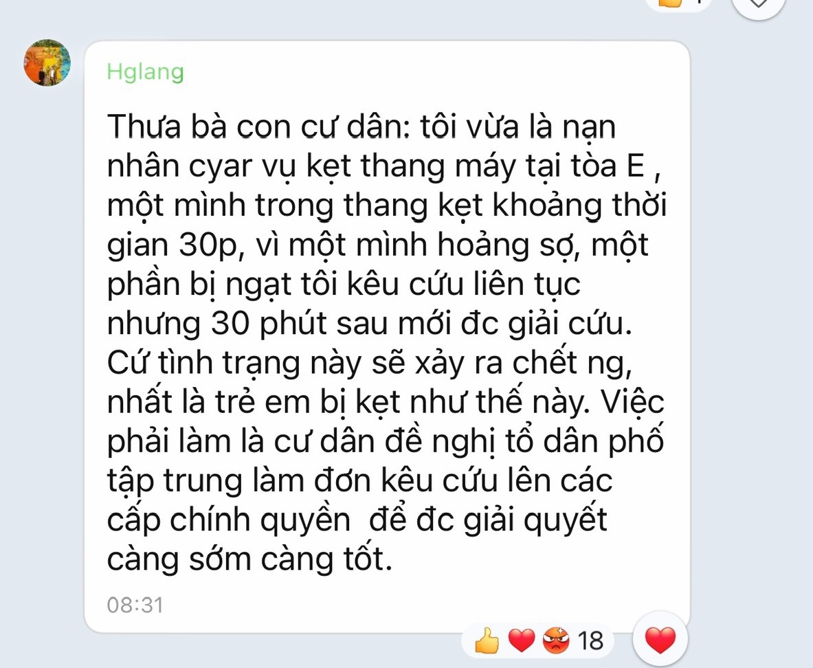 Hàng vạn người Hà Nội sống trong sợ hãi tại chung cư vì thang máy liên tục… trượt tự do - Ảnh 3.