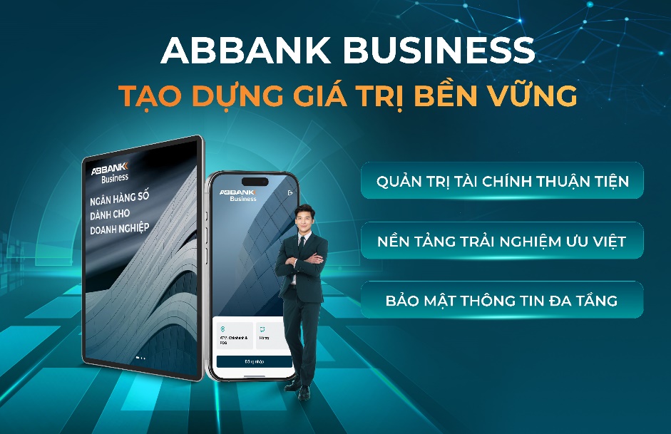 ABBANK ra mắt ABBANK BUSINESS - Nền tảng ngân hàng số dành cho doanh nghiệp - Ảnh 1.