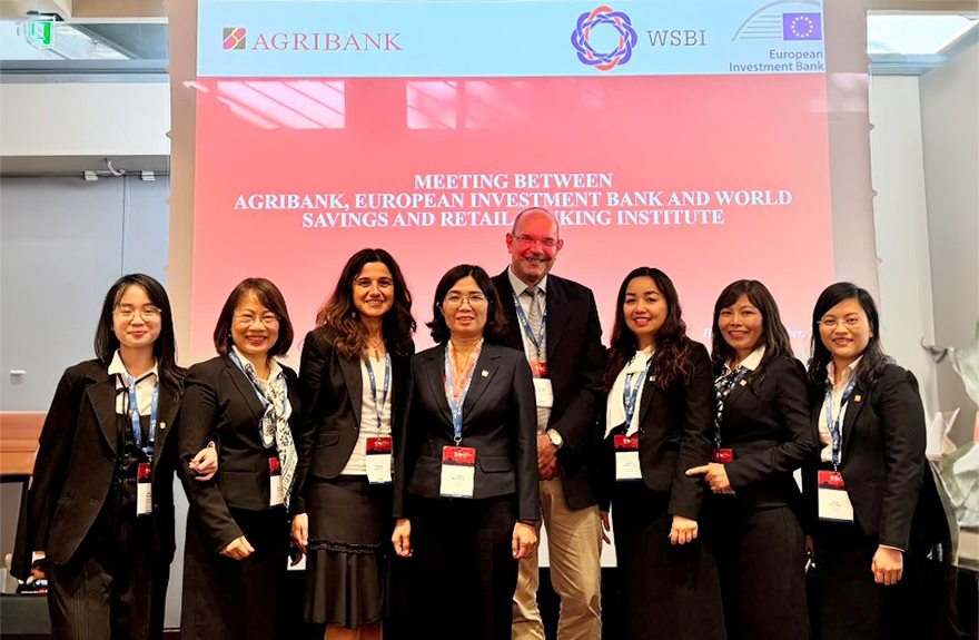 Agribank tham gia Hội nghị thế giới do Hiệp hội Ngân hàng Tiết kiệm và Bán lẻ Thế giới (WSBI) tổ chức tại Rome, Ý - Ảnh 1.