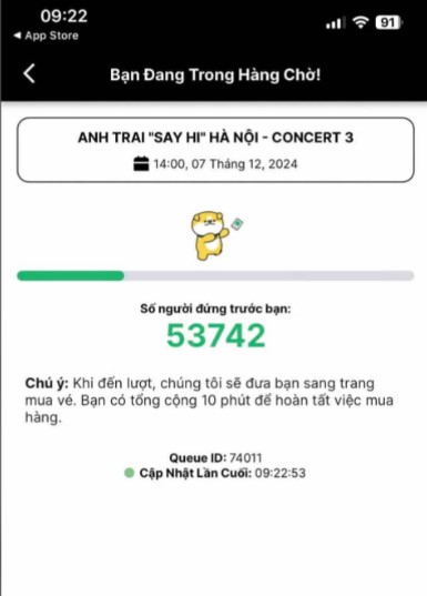 Anh trai say hi sớm "sold out" toàn bộ vé concert 3, khán giả "sốc" khi nhận thứ tự xếp hàng - Ảnh 3.