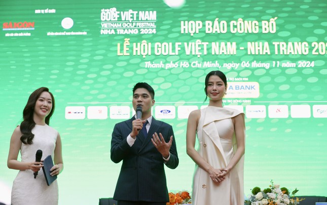 Á hậu Hoàng Nhung làm đại sứ Lễ hội Golf Việt Nam 2024 - Ảnh 3.